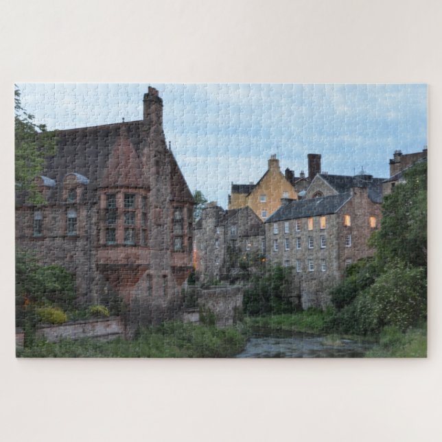 Dean Village, Edinburgh Jigsaw Puzzle (Horizontal)