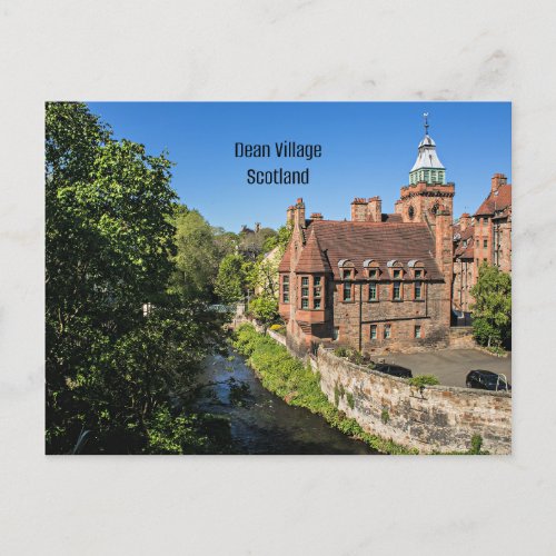 Dean Village Scotland Postcard