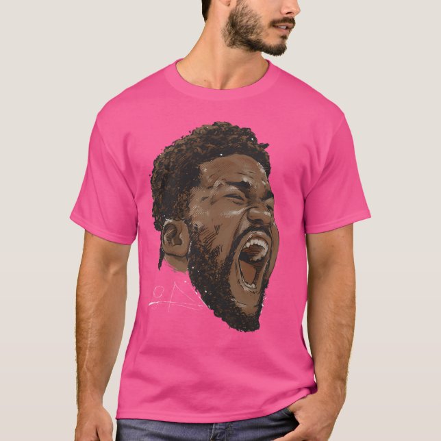 Deandre Ayton Phoenix Scream T-Shirt (Front)