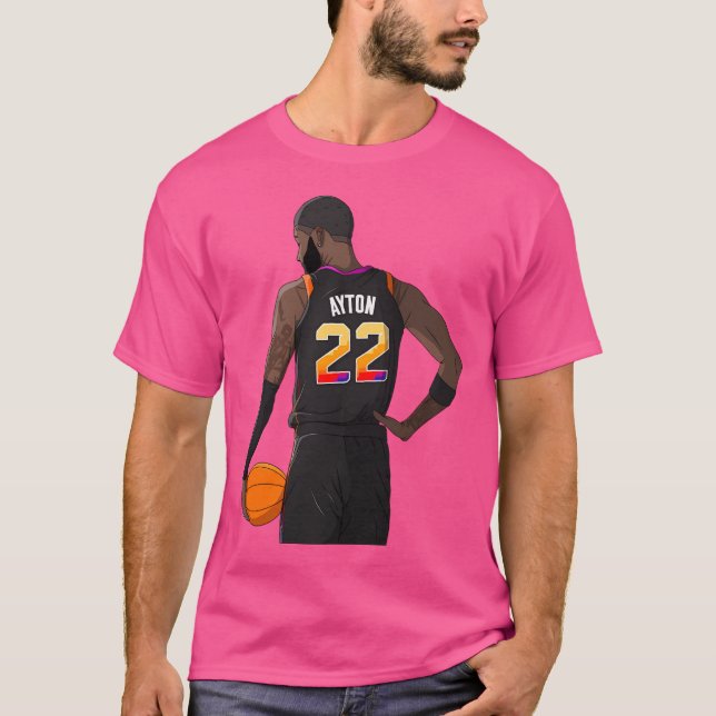 Deandre Ayton - Phoenix Suns Basketball T-Shirt (Front)