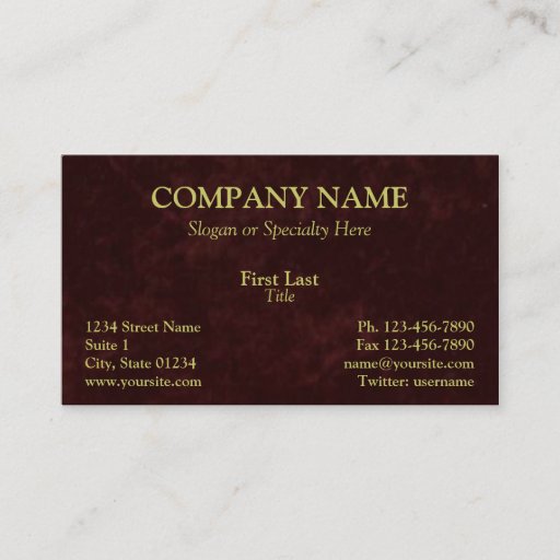 Customizable DeAnna Business Card