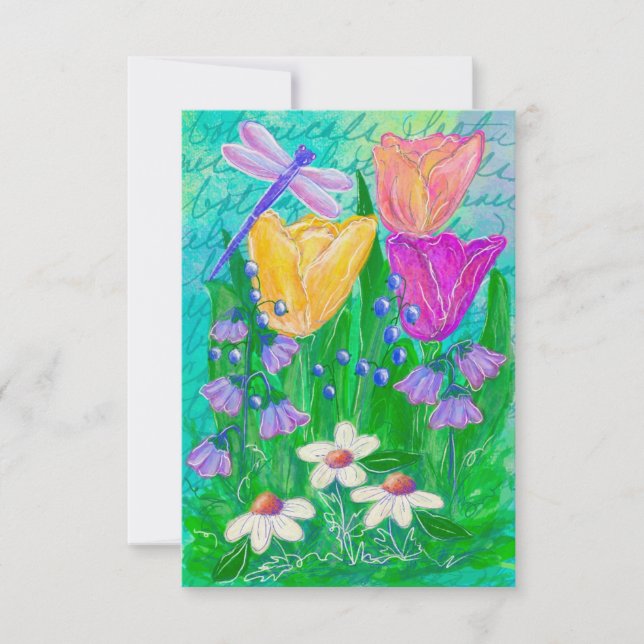 Deanna Day Blank Floral Card (Front)