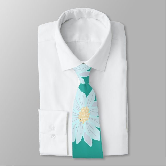 Deanna Day Daisey Tie Teal  (Tied)