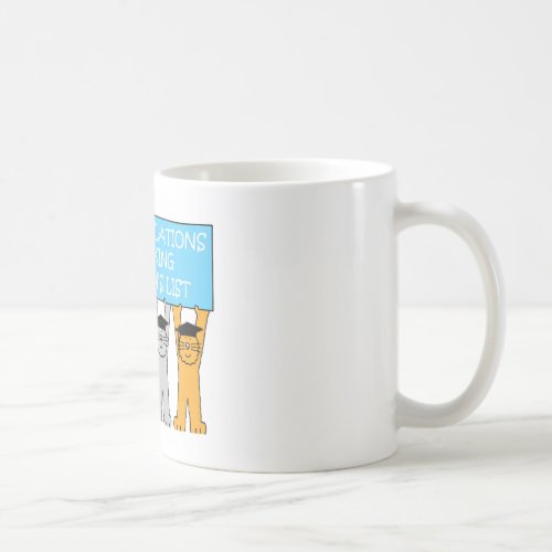 Deans List  Congratulations Coffee Mug