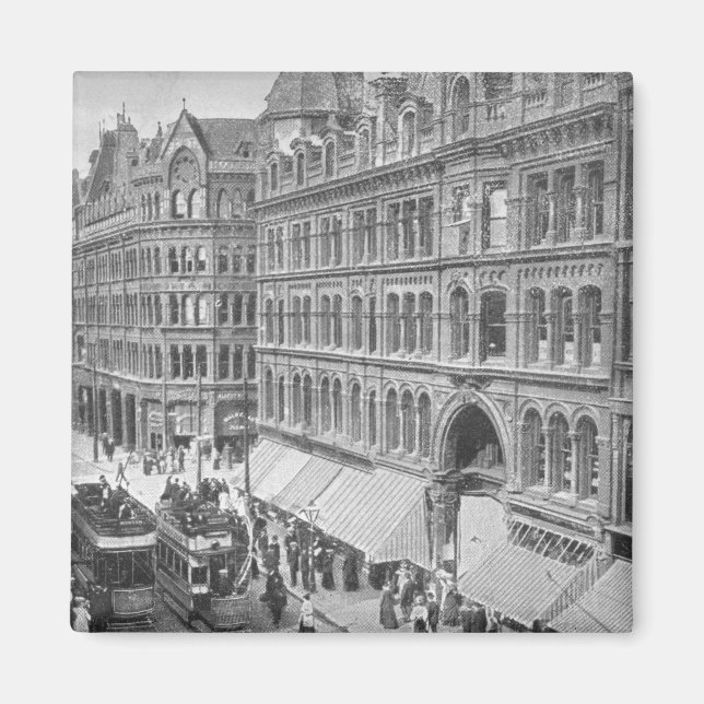 Deansgate, Manchester, c.1910 Magnet (Front)