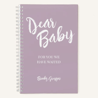 Dear Baby, Pregnancy Journal Keepsake