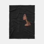 Dear Black Women, Save Yourselves  Fleece Blanket