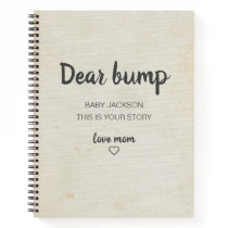 Dear Bump Keepsake Pregnancy Journal Dear Bump Keepsake Pregnancy Journal