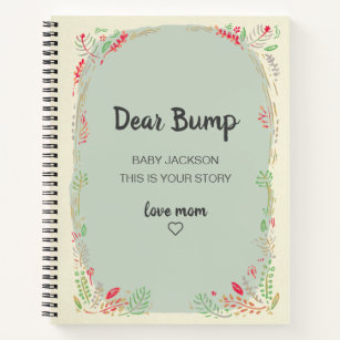 Dear Bump Keepsake Pregnancy Journal