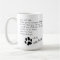 Dear Cat Dad Mom Customizable Pet Name Coffee Mug