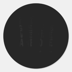 Dear Dad Great Job We Are Awesome Thank You Dad Fa Classic Round Sticker