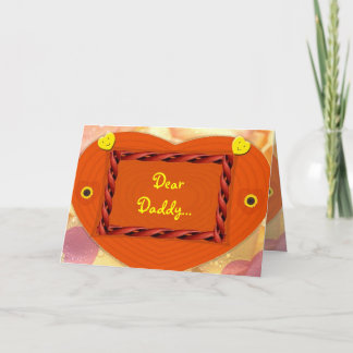 Dear Daddy - Father's Day Card
