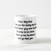 Dear Dog Dad Coffee Mug