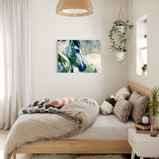 Dear Friend – Abstract Brushstroke Painting Canvas Print