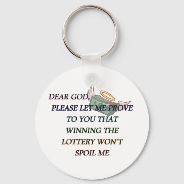 DEAR GOD KEYCHAIN (Front)