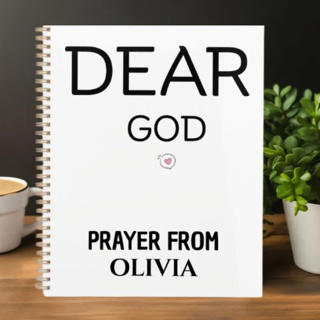 Dear God Personalized Prayer  Planner (Creator Uploaded)
