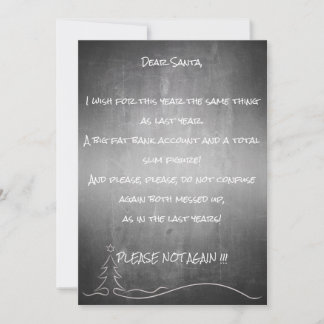 Dear good Santa