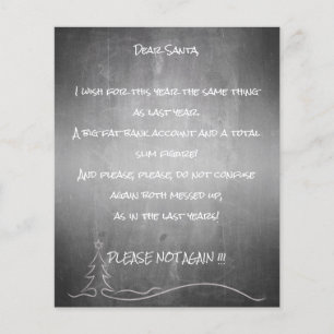 Dear good Santa