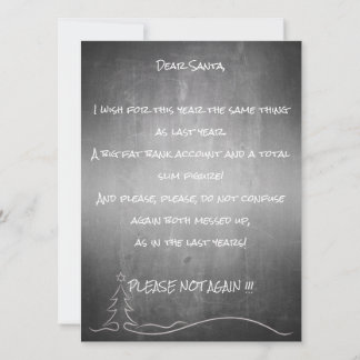 Dear good Santa