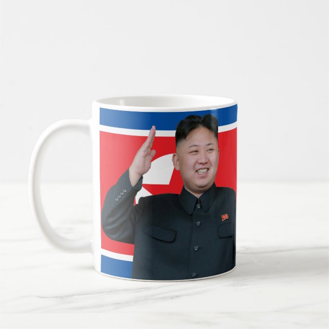 Dear Leader Salute Coffee Mug (Left)
