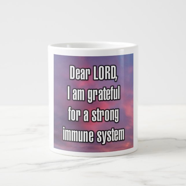 Dear LORD, I am grateful for a strong... Mug (Front)