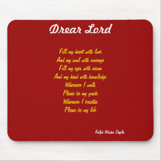 Dear lord mouse pad