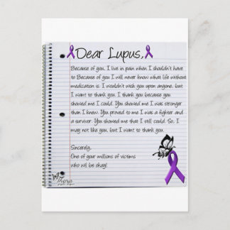 Dear Lupus.. Postcard