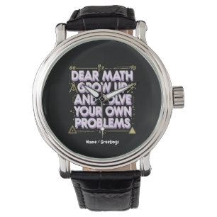 Dear Math, Grow Up and Solve Your Own Problems Watch