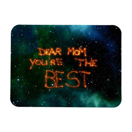Dear Mom 3 x 4 Flexible Photo Magnet