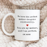 Dear Mom Funny Perfect Mothers Day Gift Coffee Mug<br><div class="desc">Dear Mom Funny Perfect Mothers Day Gift</div>