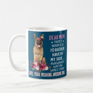 Dear Mom Mama Dog Lover Owner Happy Mother's Day Coffee Mug
