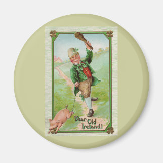 Dear Old Ireland! Vintage St. Patrick's Day Magnet