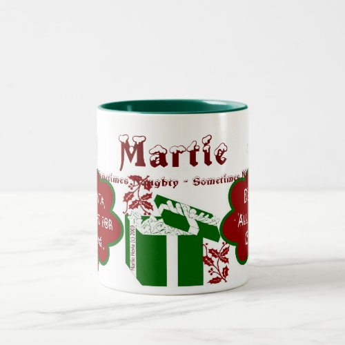 Dear Santa 2_Tone Mug _ Personalize NameMessage