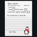 Dear Santa A Personalized Letter To Santa Claus Letterhead<br><div class="desc">Dear Santa A Personalized Letter To Santa Claus - a fun letter to Santa by Ricaso</div>