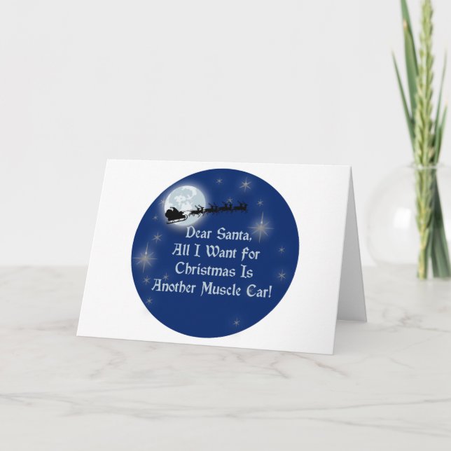 Dear Santa All I Want For Christmas Is Another Holiday Card (Front)