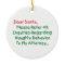 Dear Santa Attorney - Funny Christmas Letter
