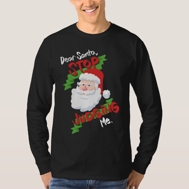 Dear Santa Christmas  for Women T-Shirt (Front)