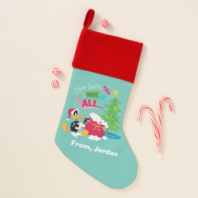 Dear Santa Christmas Stocking (Front)