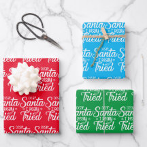 Dear Santa Christmas Wrapping Paper