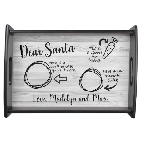 Dear Santa Cookie Tray