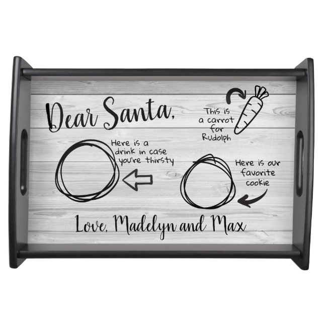 Dear Santa Cookie Tray (Front)