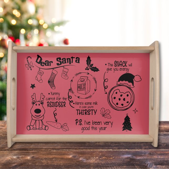 Dear Santa Cookie Tray  (Creator Uploaded)