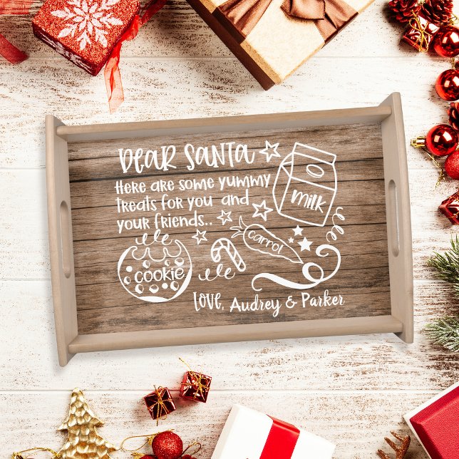 Dear Santa Cookie Tray (Creator Uploaded)