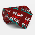 Dear Santa, Define Naughty--Cute Christmas Design Neck Tie