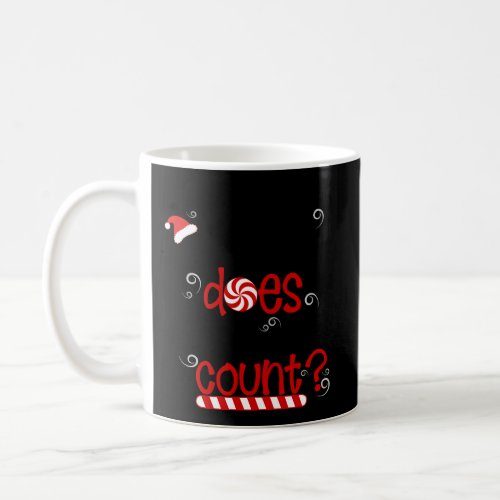 Dear Santa Does Niceish Count Funny Kids Naughty C Coffee Mug