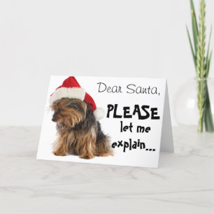 Dear Santa...e Holiday Card