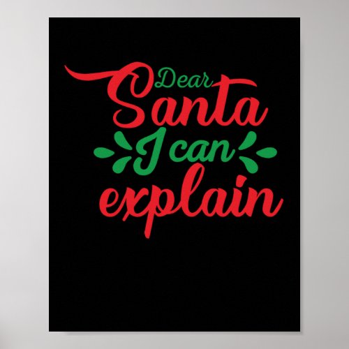 Dear Santa I can explain_01 Poster