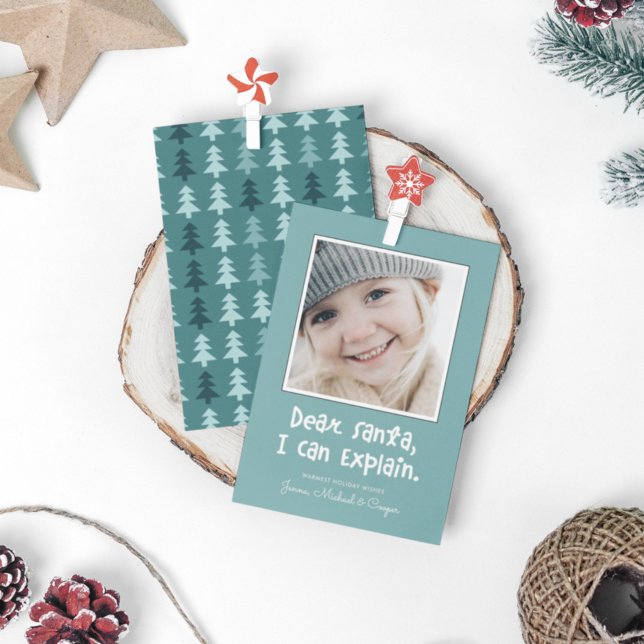 DEAR SANTA I CAN EXPLAIN Add Your Photo (Creator Uploaded)