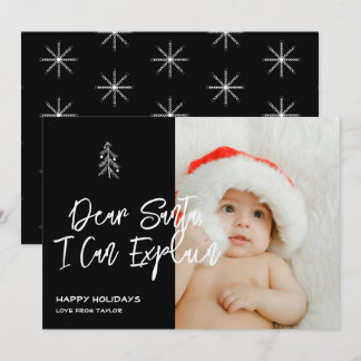 Dear Santa I Can Explain Christmas Personalized Holiday Card