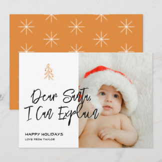 Dear Santa I Can Explain Christmas Personalized Holiday Card